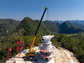 500m Aperture Spherical Radio Telescope Construction - China