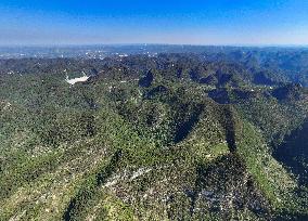 500m Aperture Spherical Radio Telescope Construction - China