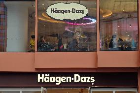 Haagen-Dazs Store in Shanghai