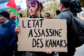 Rally For Kanaky - Paris