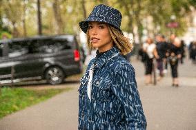 PFW - Street Style Outside Dior