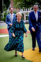 Princess Margriet At Children's Postage Stamps Unveiled - Netherlands