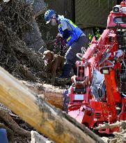 Aftermath of heavy rain in Ishikawa Pref.