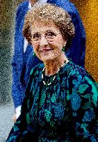 Princess Margriet At Children's Postage Stamps Unveiled - Netherlands