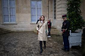 PM Barnier Meets CGT General Secretary - Paris