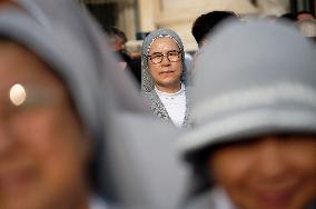 Pope Francis Leads Wednesday's General Audience In Saint Peter's Square, Vatican City