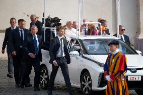 Pope Francis Leads Wednesday's General Audience In Saint Peter's Square, Vatican City