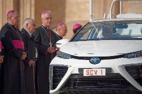 Pope Francis Leads Wednesday's General Audience In Saint Peter's Square, Vatican City