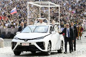 Pope Francis Wednesday Audience - Vatican