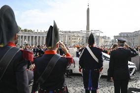 Pope Francis Wednesday Audience - Vatican