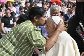 Pope Francis Wednesday Audience - Vatican