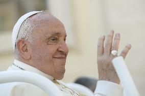 Pope Francis Wednesday Audience - Vatican