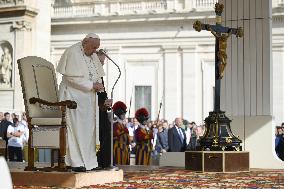 Pope Francis Wednesday Audience - Vatican