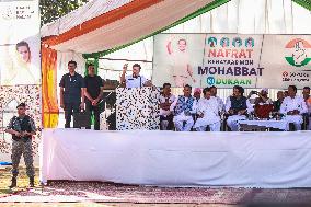 Rahul Gandhi In Sopore