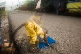 Controversial Monkey Mask Circuses - Indonesia