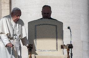 Pope Francis General Weekly Audience - Vatican