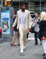 Joel Embiid Out And About - NYC