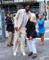 Joel Embiid Out And About - NYC