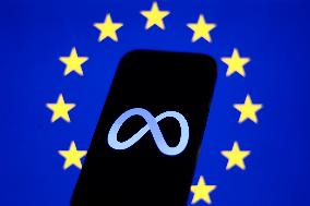 European Union And IT Companies Photo Illustrations