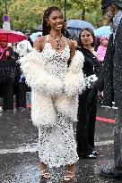 PFW Rabanne Outside Arrivals