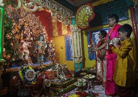 Durga Puja Festival In India, Kolkata, West Bengal