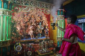 Durga Puja Festival In India, Kolkata, West Bengal