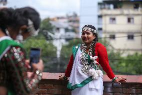 Nepal's Indigenous Tharu Community Celebrates Jitiya Festival