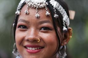 Nepal's Indigenous Tharu Community Celebrates Jitiya Festival