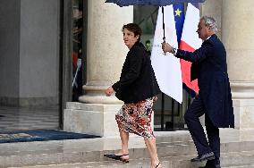 Newly Appointed French Ministers At The Elysee Palace