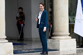 Newly Appointed French Ministers At The Elysee Palace