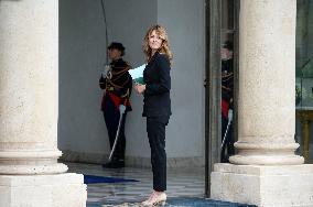 Newly Appointed French Ministers At The Elysee Palace