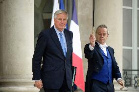 Newly Appointed French Ministers At The Elysee Palace