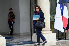 Newly Appointed French Ministers At The Elysee Palace