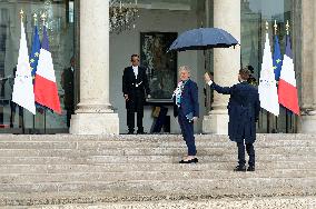 Newly Appointed French Ministers At The Elysee Palace