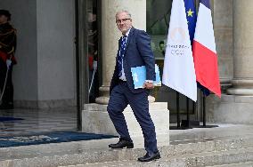 Newly Appointed French Ministers At The Elysee Palace