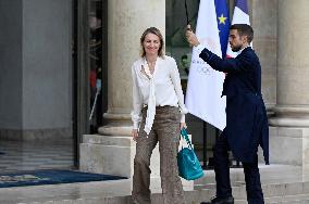 Newly Appointed French Ministers At The Elysee Palace