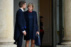 Newly Appointed French Ministers At The Elysee Palace