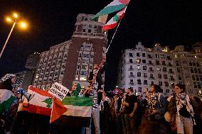 Demostration In Solidarity With Lebanon