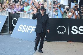 San Sebastian Festival - Monica Bellucci And Tim Burton