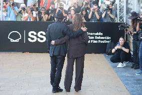 San Sebastian Festival - Monica Bellucci And Tim Burton