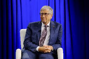 Bill Gates At 2024 Clinton Global Initiative - NYC