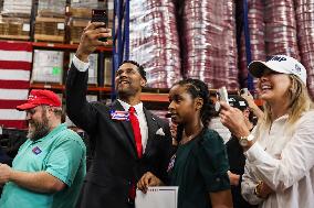 Trump Campaigns In Mint Hill - North Carolina