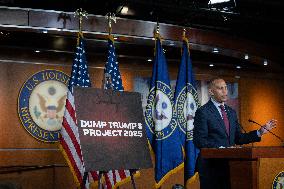 Jeffries Holds A Press Conference - Washington