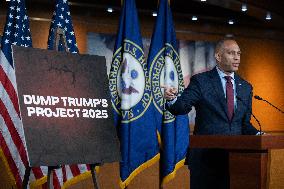 Jeffries Holds A Press Conference - Washington