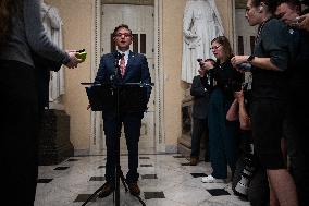 Johnson Holds A Press Conference - Washington