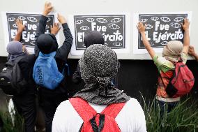 Mothers And Fathers Of The 43 Ayotzinapa Students March 10 Years After Their Disappearance