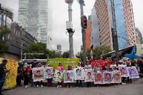 Mothers And Fathers Of The 43 Ayotzinapa Students March 10 Years After Their Disappearance