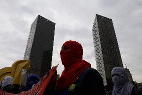 Mothers And Fathers Of The 43 Ayotzinapa Students March 10 Years After Their Disappearance