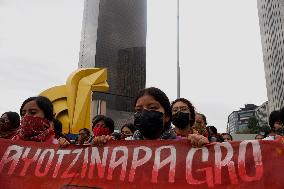 Mothers And Fathers Of The 43 Ayotzinapa Students March 10 Years After Their Disappearance