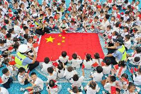 Chinese Celebrate National Day in Wuhu